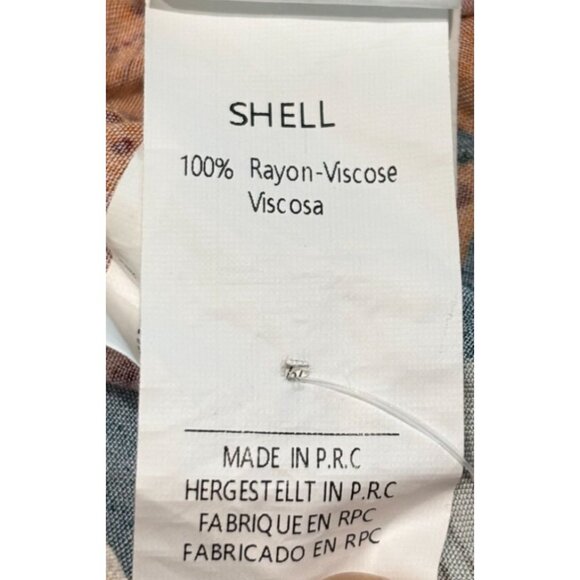 Vibrant Floral Print V-Neck Dress By Cupshe Size M - Picture 5 of 11